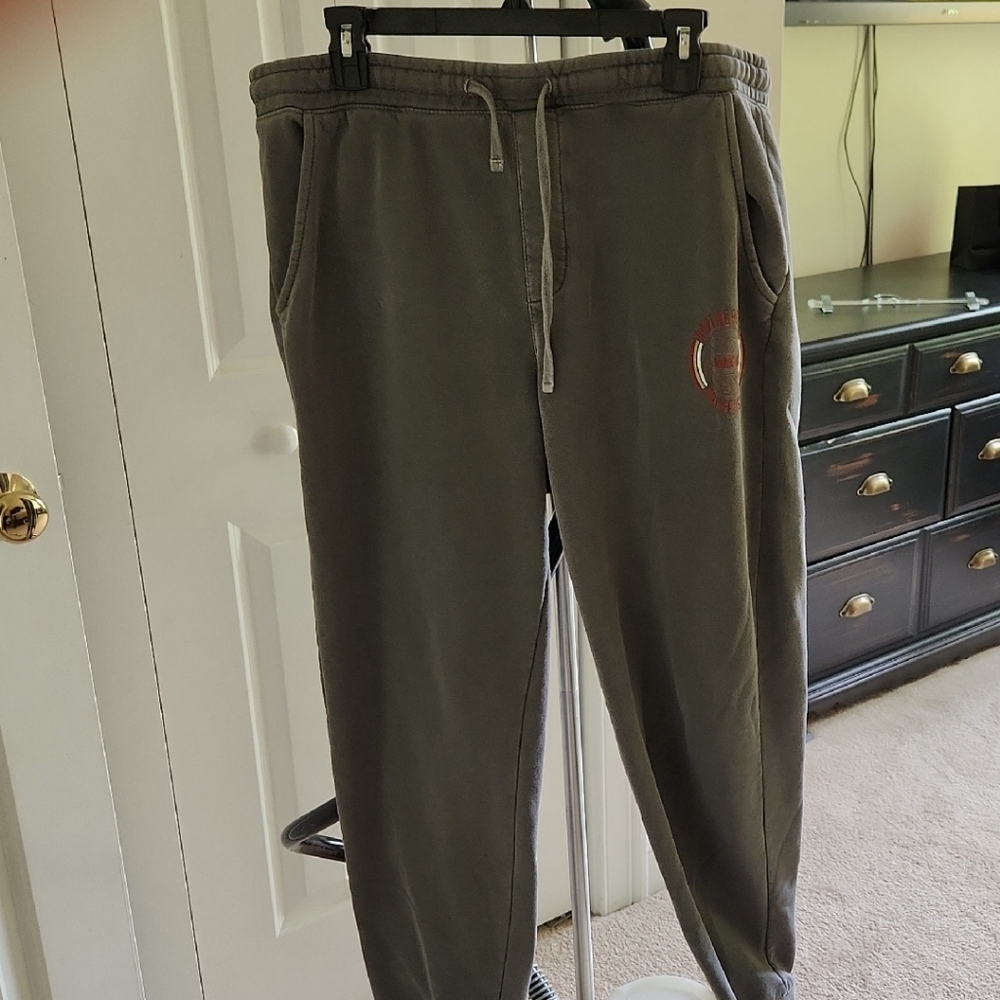 Gray Joggers Sweatpants Casual Wear